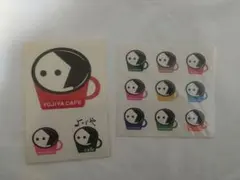 よーじや YOUJA CAFE シールセット