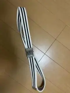 ナイロン製ストライプベルト