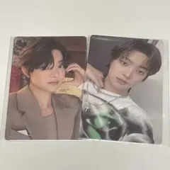 &TEAM グローバル 韓国 雪明かり 特典 2枚 トレカ EJ ②