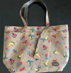 【値下げ】【美品】FEILER ファイユハイジ柄ショルダーバック マザーズバック