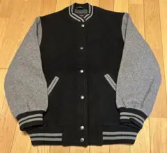 McGREGOR スタジャン ウール切替 ブラック M