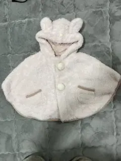 petit main ピンク ポンチョ　FREE