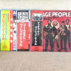 ヴィレッジ・ピープル レコード3枚セット