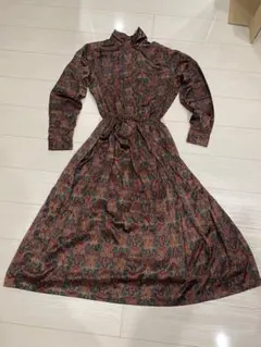 ヴィンテージワンピース　ロングワンピース　ヴィンテージ　ワンピース