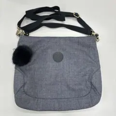 Kipling 　ブルー　 ショルダーバッグ　２ウェイ