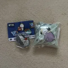 BT21 VAN キーホルダー CHIMMYクッション型チャームくら寿司