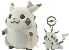 はじまりのピカチュウ　ぬいぐるみマスコット2点セット　３０周年