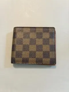 ルイヴィトン ダミエ 財布 二つ折り 中古