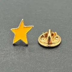 PN052 ラペルピン 星 スター ピンバッジ ブローチ ピンブローチ ピンズ