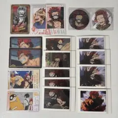 僕のヒーローアカデミア 切島鋭児郎 ぱしゃこれ 缶バッジ スナマイ クリアカード