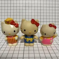 1986年　ハローキティ　ソフビフィギュア その他まとめ売り　3体セット