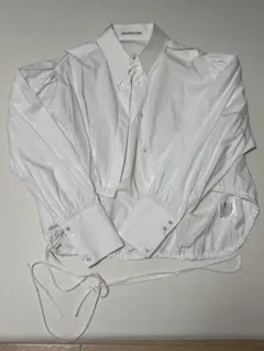 searoomlynn ウエストギャザーRibbonシャツ