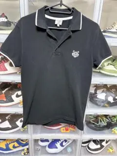 KENZO ブラックポロシャツ XSのサムネイル