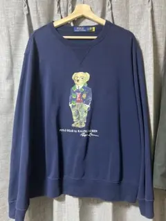 Polo Ralph Lauren Polo Bear スウェット L ネイビー