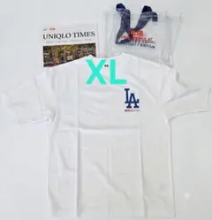 UNIQLO Dodgers Tシャツ 2枚セット クリアバッグ付き - メルカリ