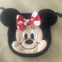 ディズニーランド　巾着　ミニーちゃん