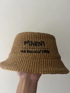 新作 MARNI キャップ マルニマーケット - メルカリ