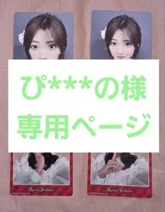 ぴ***の様専用ページ