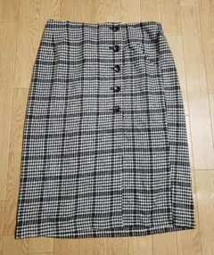 (新品未使用)千鳥格子柄タイトスカート