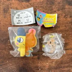 たまごっち　ドットフィギュアチャーム　くりてん&すきゃらとん　まめっち　セット