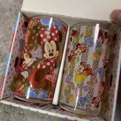 ミニーマウス ガラス 2個セット