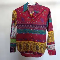ETRO エトロ ペイズリー柄 長袖シャツ 総柄のサムネイル