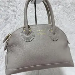 Young & Olsen レザーハンドバッグ ハーフムーン ミニボストンのサムネイル