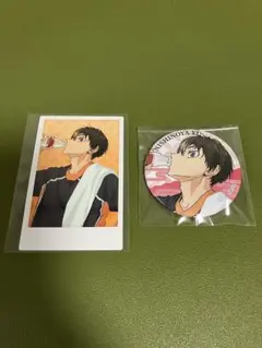 ハイキュー 極楽湯 缶バッジ ポラショットコレクション 第二弾 西谷夕