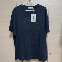 マリメッコ ロゴ Tシャツ kioski Lサイズ ブラック - メルカリ