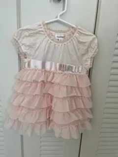 JILL STUART ジルスチュアート フリルワンピース 90cm ピンク