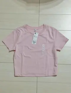 新品タグ付き GU ドライミニT 핑크 M