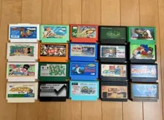 【ファミコン】ソフト20本セット！