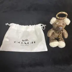極美品】✨COACH クマ ベア キーホルダー 正規品￼ブラウン - メルカリ