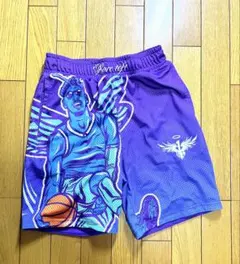 xs puma MELO シャーロット グラフィックショーツ バスケットボール