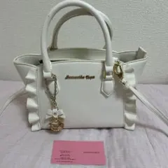 サマンサヴェガ☆Samantha Vega☆ミニフラッター☆ホワイト☆チャーム付