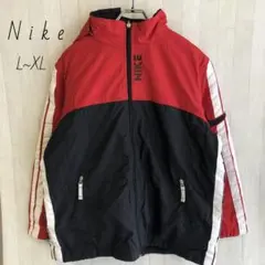 Nike　ナイキ　リバーシブル　ナイロンジャケット　フリース　L 刺繍　L