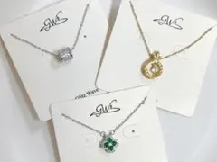 Glitz Wave ネックレス 3点セット モチーフデザイン