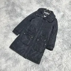 【美品】LANDS'END ジャンパーコート 裏地チェック (S) カジュアル