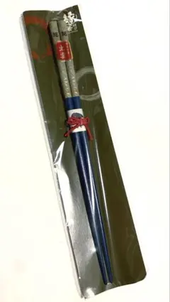 出雲大社 縁結び 縁箸 夫婦箸 ひらの屋 青 紺色 Chop stickのサムネイル