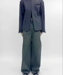 k*i様 SUBLATIONS3TUCK BAGGY TROUSERS BLAC - メルカリ