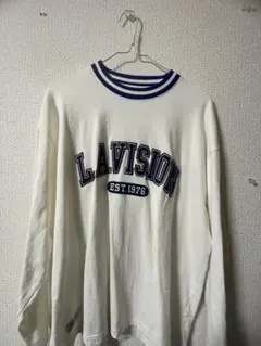 VISION STREET WEAR ホワイト長袖トレーナー M