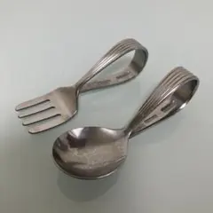 NORITAKE 子ども用ステンレススプーン・フォークセット