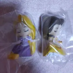 ちょこんとおじぎ ラプンツェルとベル 2体セット