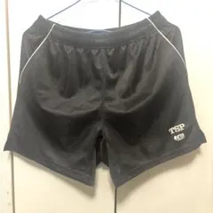TSP 卓球用 ショートパンツ 黒