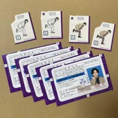 Travis Japan トラジャ 松田元太 免許証 ICステッカー シール