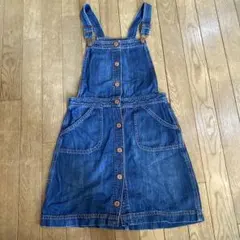 gapkids デニムジャンバースカート　150〜160cm