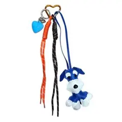 犬の形 レザーキーホルダー じゃらじゃらキーホルダー