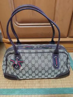 Gucci GGパターン ハンドバッグ