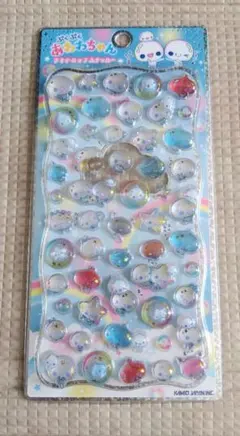 【国内正規品】プチドロップステッカー　ぷくぷくあわわちゃん　新品未使用品