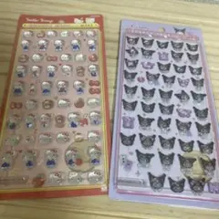 【正規品】ボンボンドロップシール　サンリオミニ　mini キティ　クロミ